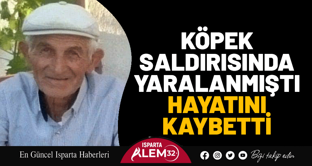 Köpek Saldırısında Yaralanmıştı, Hayatını Kaybetti