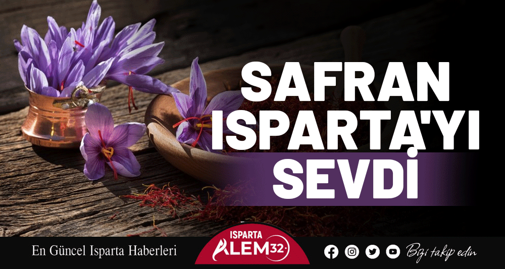 SAFRAN ISPARTA'YI SEVDİ