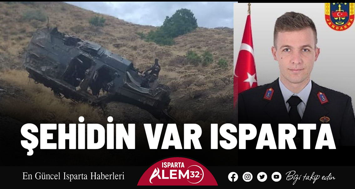 ŞEHİDİN VAR ISPARTA