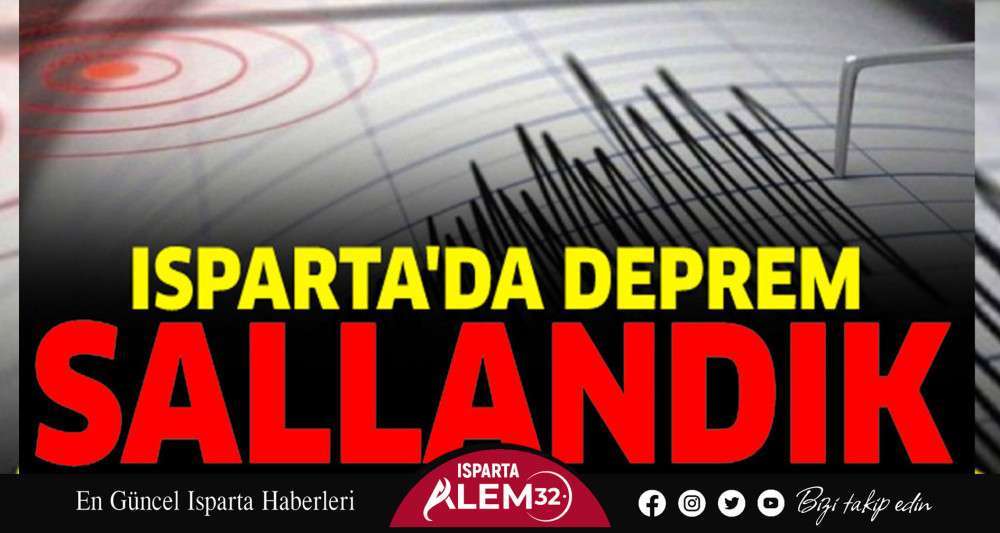 AFAD verilerine göre, Akdeniz açıklarında 5.4 büyüklüğünde bir deprem meydana