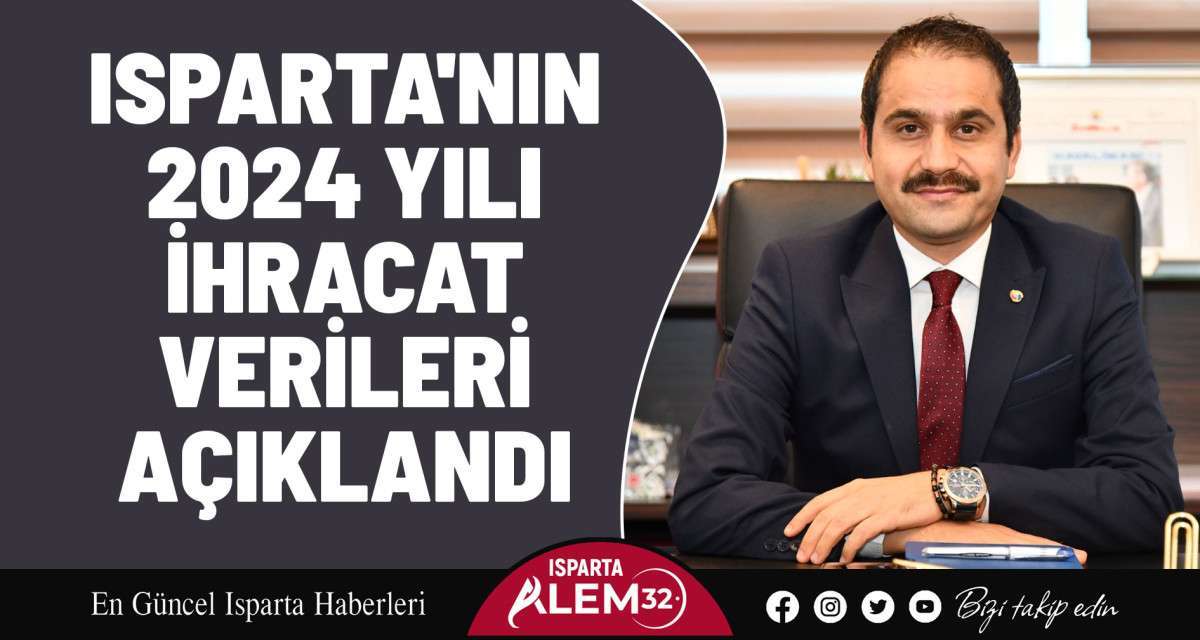Isparta Ticaret ve Sanayi Odası (ITSO) Genel Sekreteri Ercüment Çeliköz,