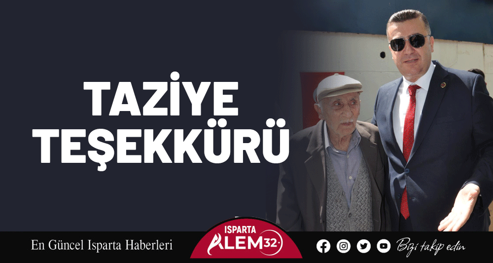 Eğirdir Belediye Başkanı Mustafa Özer, babası Hacı İsmail Özer