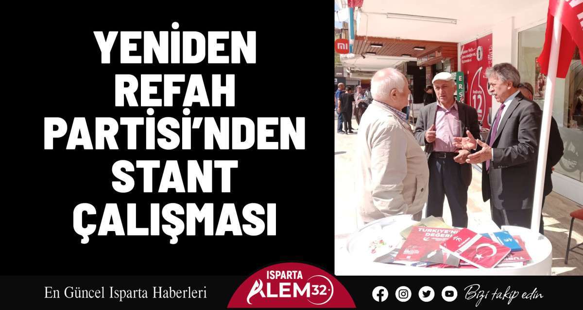 Yeniden Refah Partisi, Türkiye genelinde 81 ilde eş zamanlı olarak