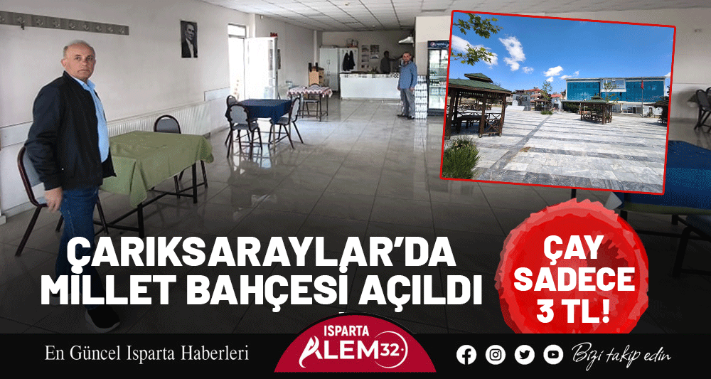 Çarıksaraylar Belediye Başkanı Özcan Turhan, vatandaş odaklı hizmetlerine bir yenisini