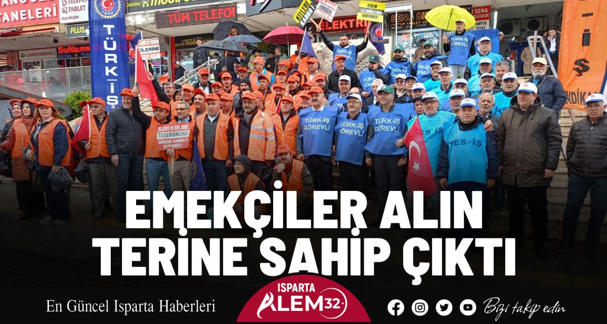 1 Mayıs Emek ve Dayanışma Günü dolayısıyla TÜRK-İŞ İl Temsilciliği