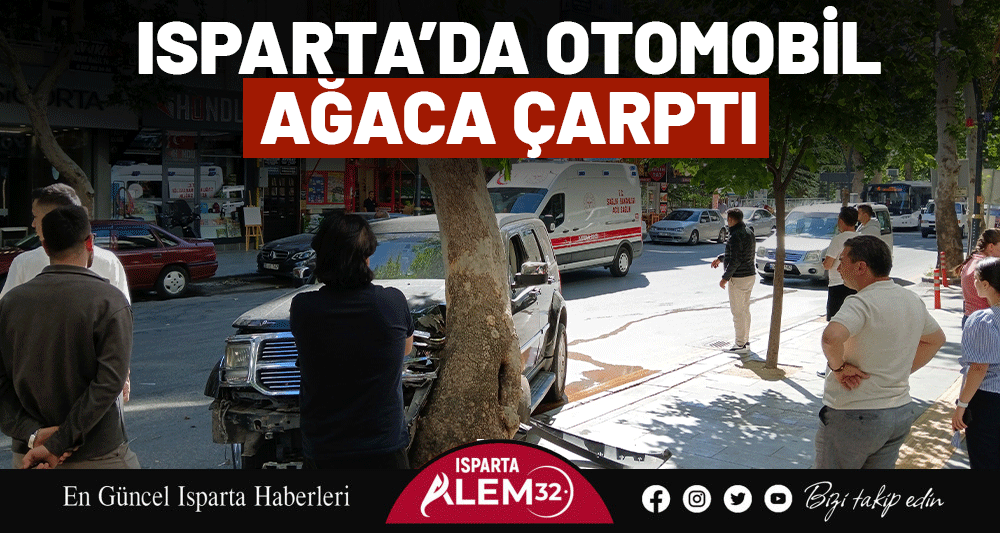 Isparta’nın Kutlubey Mahallesi 6 Mart Atatürk Caddesi’nde meydana gelen tek