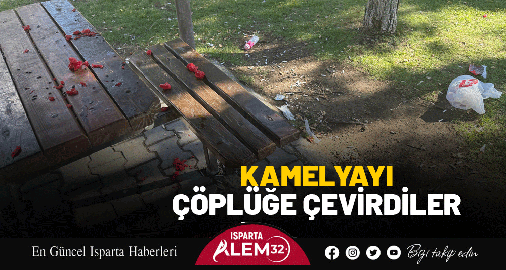 Isparta’da Davraz Mahallesi 106. Cadde üzerinde bulunan bir kamelyada, kimliği