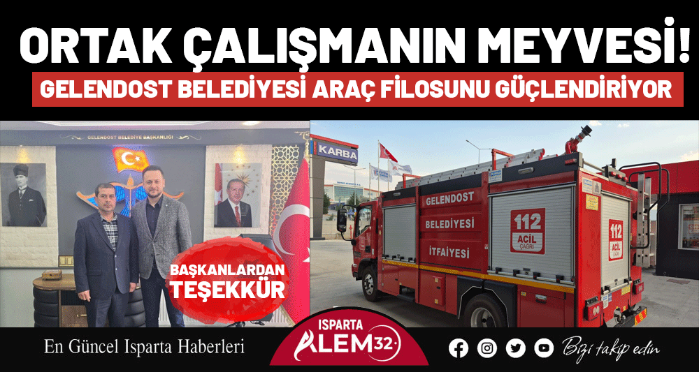 Gelendost’ta belediye hizmetlerinin kalitesini artırmak amacıyla araç filosu genişletildi. Gelendost