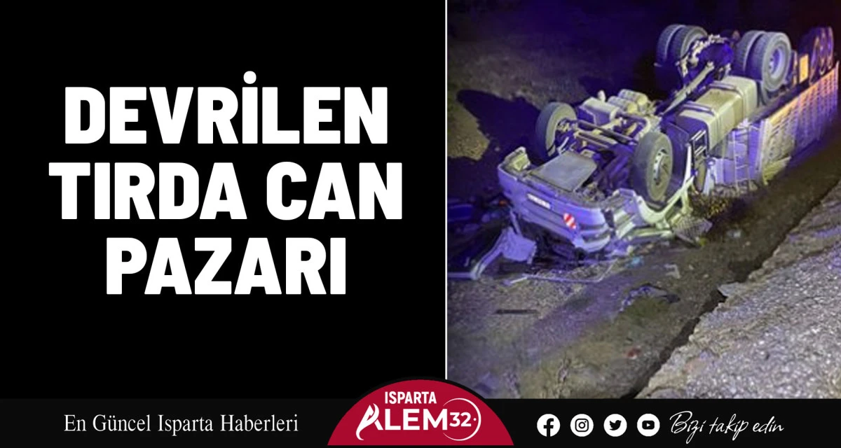 Şarkikaraağaç Fele Köyü yolunda meydana gelen kazada 1 kişi yaralandı.