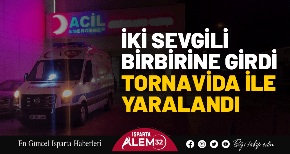 Karaağaç Mahallesi’nde meydana gelen olayda bir kişi tornavida ile yaralandı.