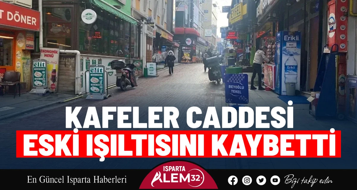 Bir zamanlar Isparta’nın sosyal yaşamının en canlı ve hareketli noktalarından