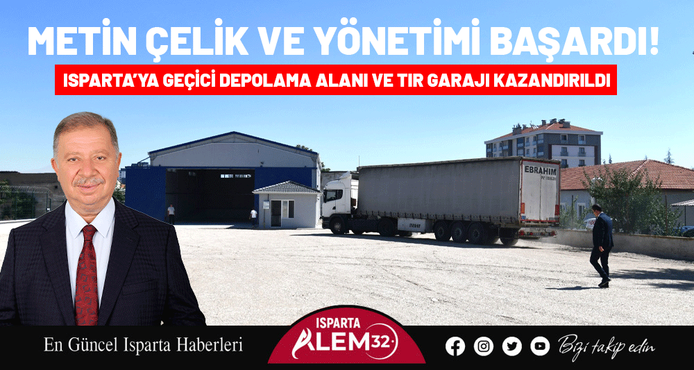 Isparta dış ticarette önemli bir eksiğini daha kapattı. İthalatçı ve