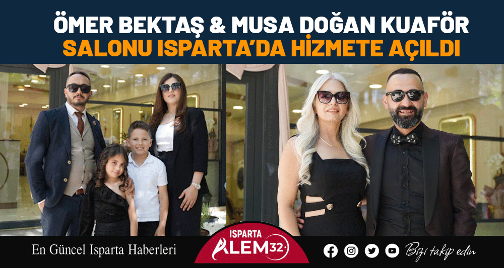Isparta güzellik ve bakım sektörüne iddialı bir giriş yapan Ömer