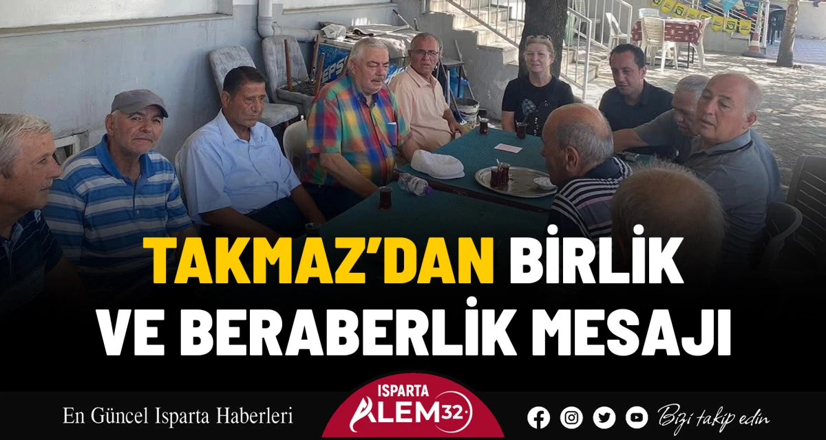 Birtan Özgün Takmaz: “Birlik ve beraberlik içinde çalışmalarımıza devam ediyoruz”