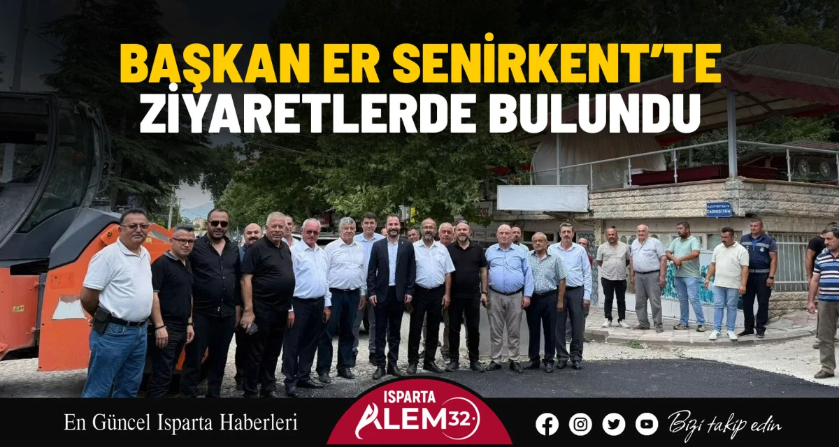 AK Parti Isparta İl Başkanı Furkan Cem Er ve il
