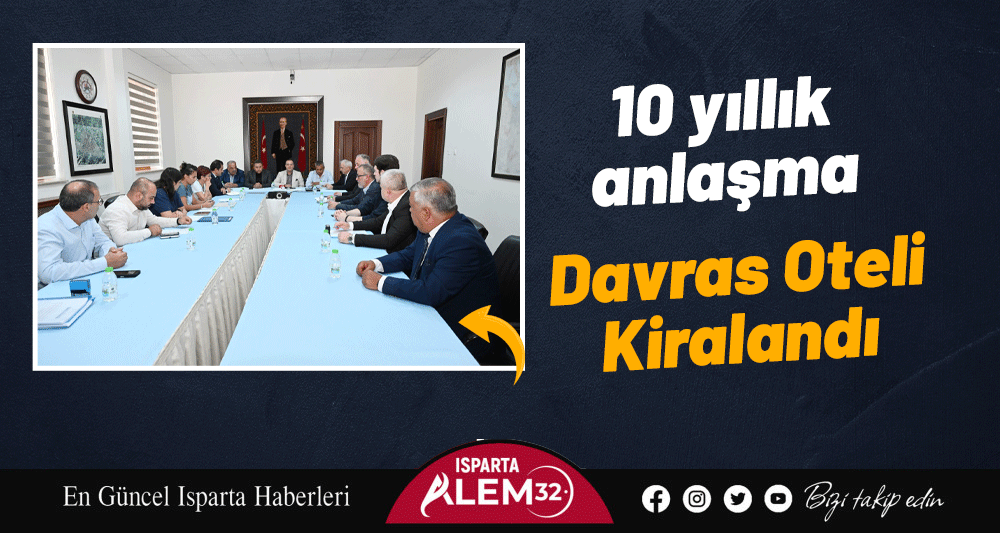 Isparta’nın marka değeri Davraz Kayak Merkezi’nde bulunan Davras Otel, Isparta