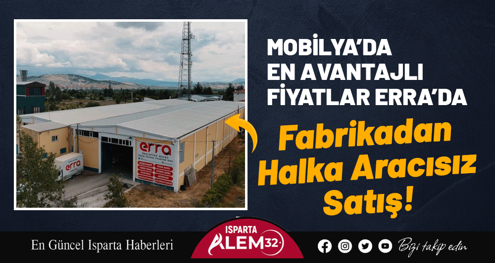 Kendi tasarımı ve üretimi olan mobilyalarıyla kaliteyi şıklıkla buluşturan Erra