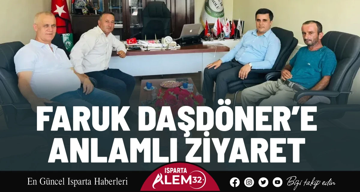 Isparta Özel Halk Otobüsleri Kooperatifi Başkanı Faruk Daşdöner, Sütçüler ilçesi