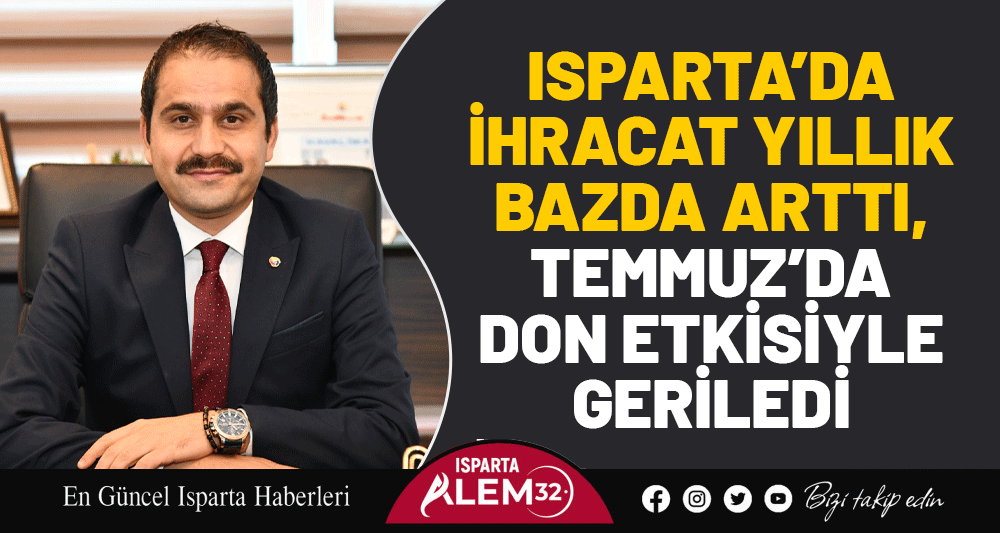 Isparta Ticaret ve Sanayi Odası (ITSO) Genel Sekreteri Ercüment Çeliköz,