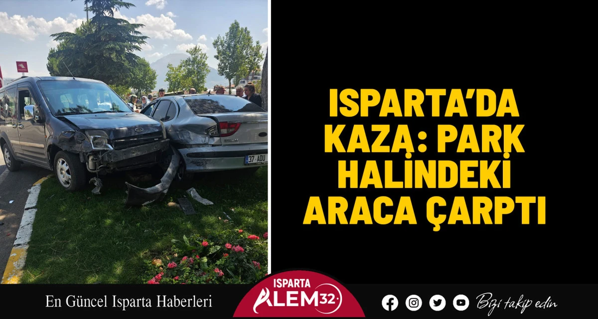 Isparta-Antalya Karayolu üzerinde bulunan Oktay Petrol önünde meydana gelen trafik