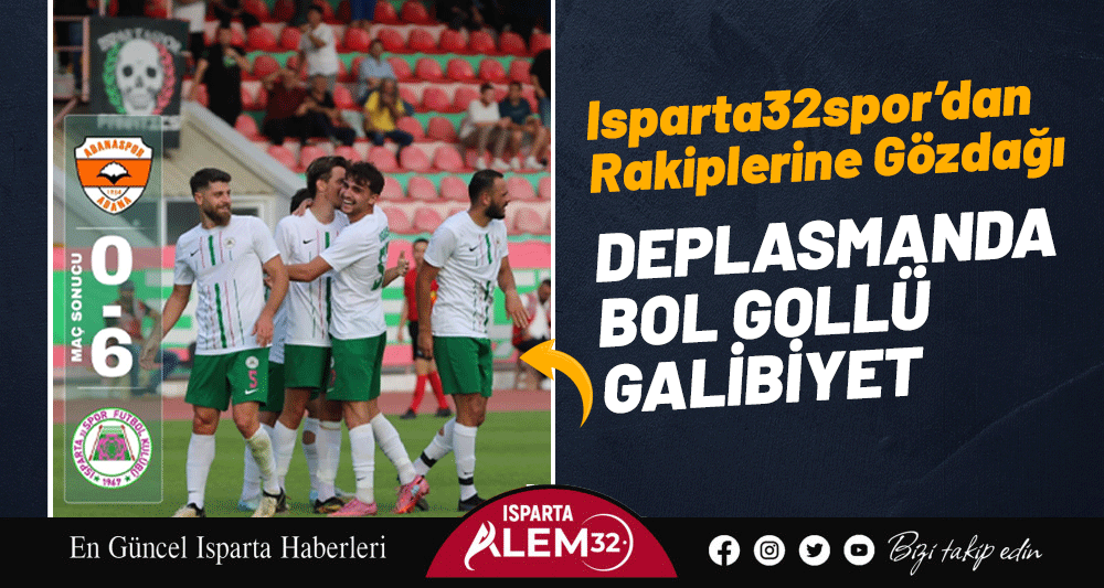 TFF 2. Lig Kırmızı Grup’ta sezonun açılış maçına çıkan Isparta32spor,