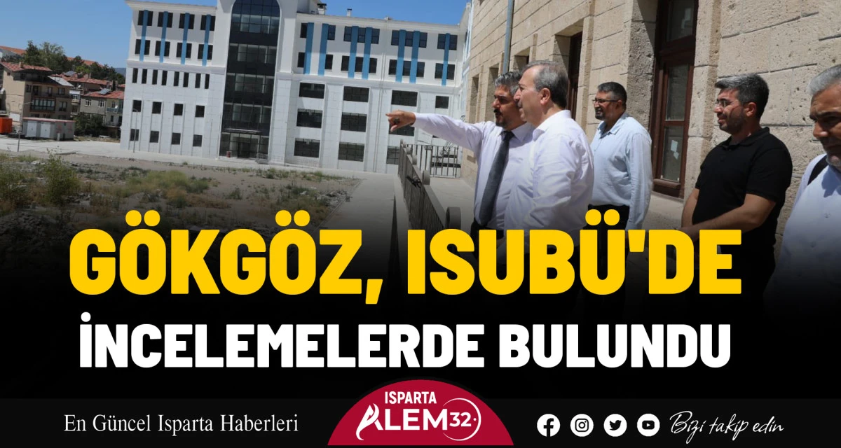 AK Parti Isparta Milletvekili Mehmet Uğur Gökgöz, Ispartalı vatandaşların, akademisyenlerin