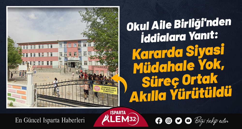 Isparta’da güçlendirme imalatlarında eksikliği tespit edilen Naşide Halil Gelendost İlkokulu’nun