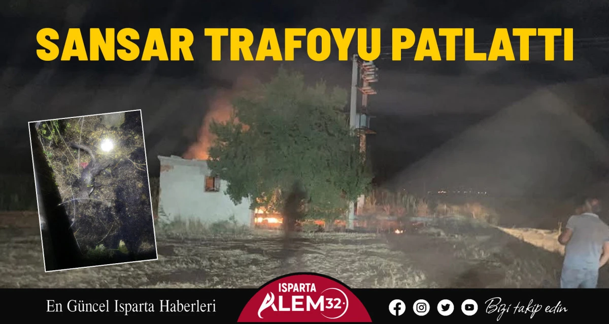 Şarkikaraağaç Belediyesi’ne ait Dumanlı Kuyusu’nda bulunan su pompasına çıkan sansar,