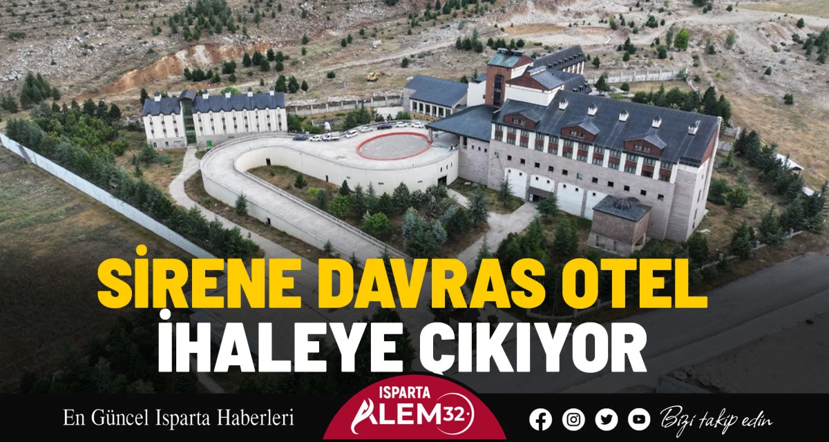 Isparta’nın marka değeri Davraz Kayak Merkezi’nde bulunan Sirene Davras Otel,