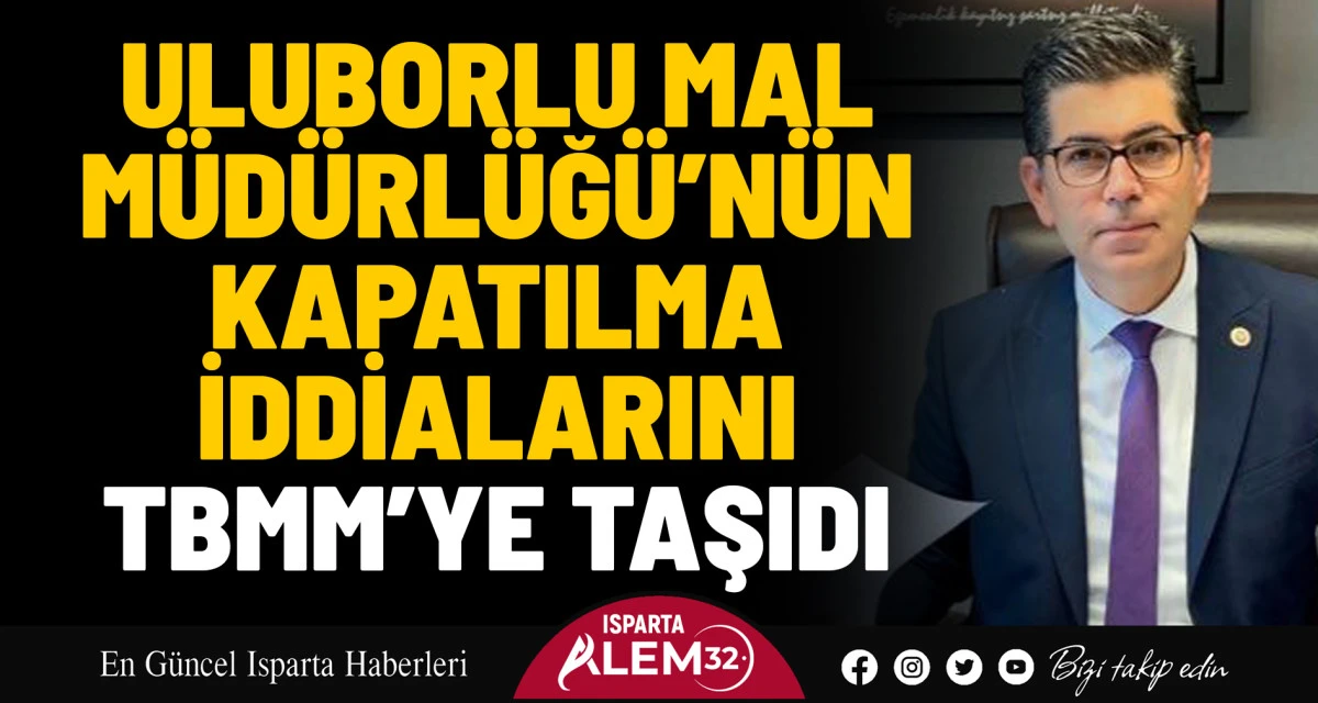 CHP Isparta Milletvekili ve PM Üyesi Hikmet Yalım Halıcı, Uluborlu