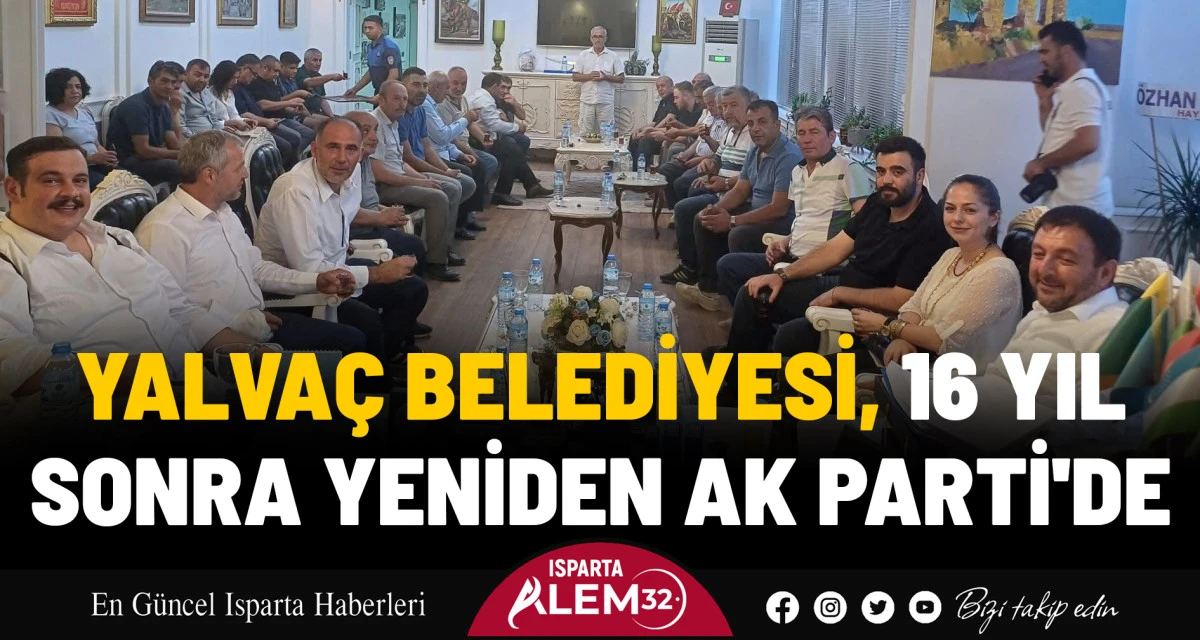 31 Mart 2024 yerel seçimlerinde İYİ Parti’den Yalvaç Belediye Başkanlığı’na