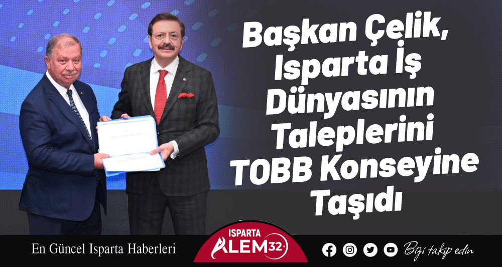 Isparta Ticaret ve Sanayi Odası (ITSO) Yönetim Kurulu Başkanı Metin