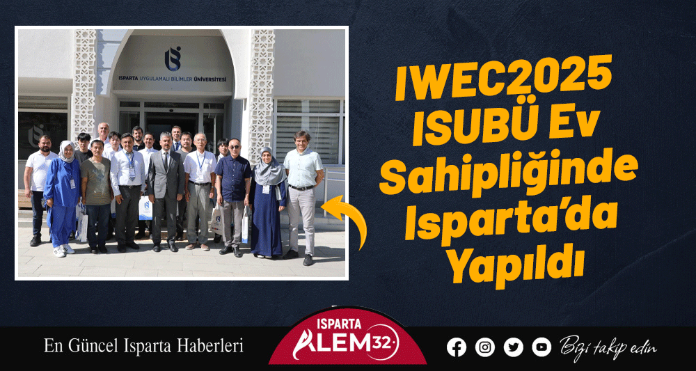 Uluslararası Enerji Dönüşümü Çalıştayı (IWEC2025) – 14–16 Eylül 2025, Isparta