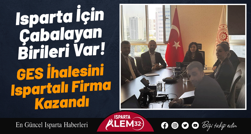 Isparta Deri İhtisas ve Karma Organize Sanayi Bölgesi’nde (OSB) yürütülen