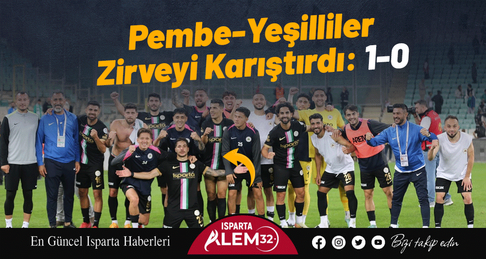 Isparta 32 Spor bu hafta deplasmanda karşı karşıya geldiği Bursapor’u