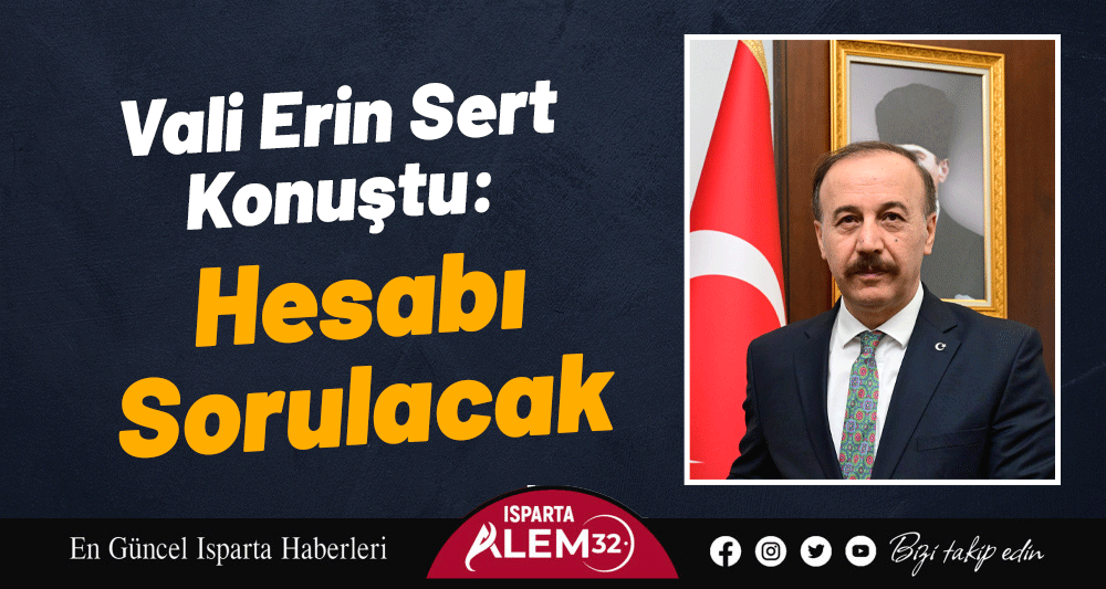 Isparta Valisi Abdullah Erin, güçlendirme çalışması yapılmasına rağmen depreme dayanıksız