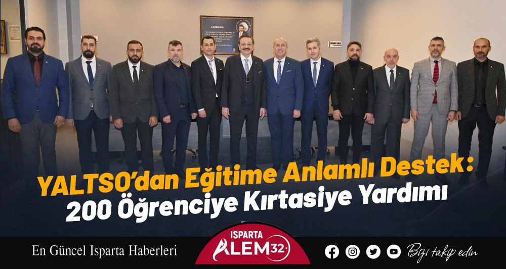 Yalvaç Ticaret ve Sanayi Odası (YALTSO), Türkiye Odalar ve Borsalar