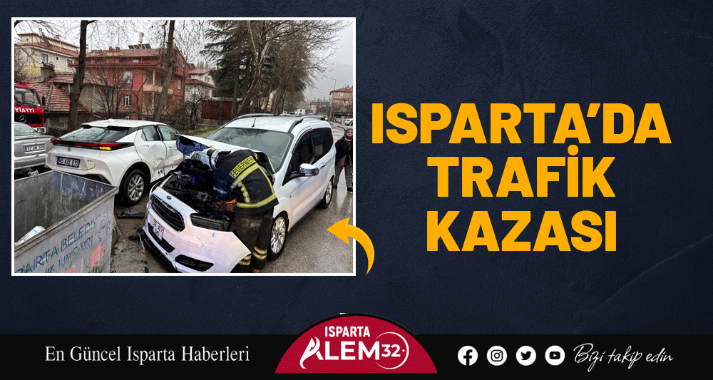 Keçeci Mahallesi’nde 2 otomobilin çarpıştığı kazada 1 kişi yaralandı.