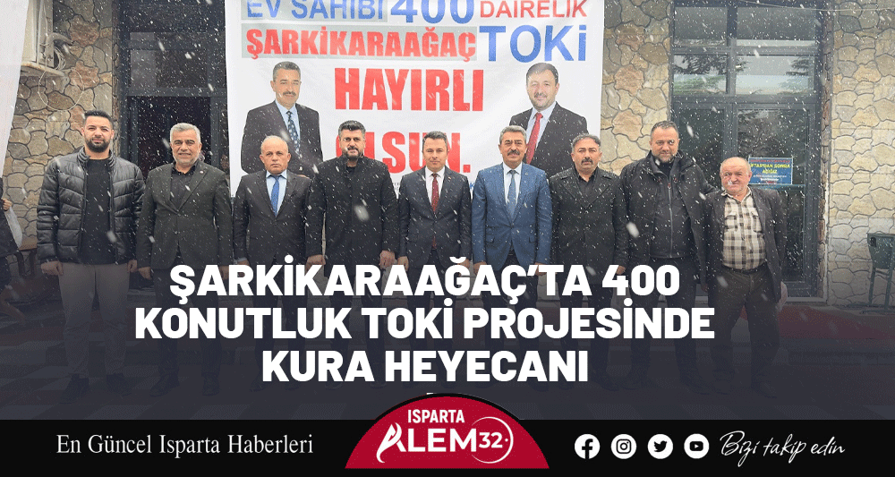 Cumhurbaşkanı Recep Tayyip Erdoğan’ın başlattığı 500 bin konut projesi kapsamında,
