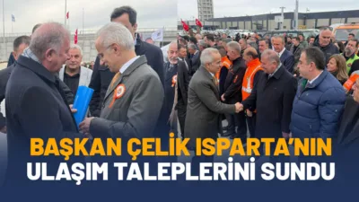 ITSO Yönetim Kurulu Başkanı Metin Çelik ve Yönetim Kurulu Başkan