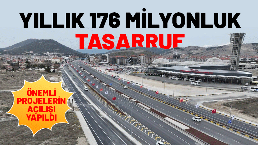 Ulaştırma ve Altyapı Bakanı Abdulkadir Uraloğlu, Isparta’da açılışı yapılan Şehit
