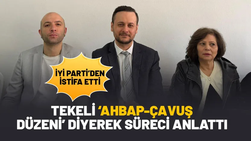 İyi Parti Genel Merkezinin talebi doğrultusunda İl Başkanlığı görevinden istifası