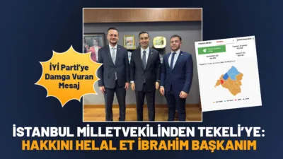 İYİ Parti İstanbul Milletvekili Burak Akburak, görevden alınan İYİ Parti
