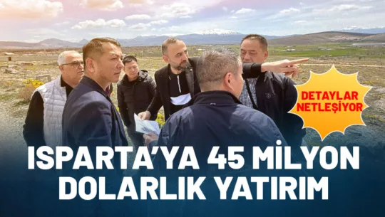 Isparta Deri İhtisas ve Karma Organize Sanayi Bölgesi’nde (OSB) büyük