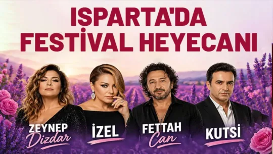 Isparta'nın Keçiborlu ilçesinde, Temmuz ayında düzenlenecek “Keçiborlu Gül ve Lavanta