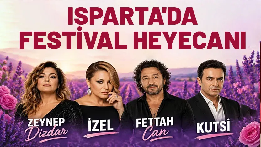 Isparta'nın Keçiborlu ilçesinde, Temmuz ayında düzenlenecek “Keçiborlu Gül ve Lavanta