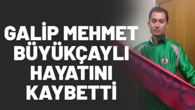 Isparta 32 Spor taraftarı Galip Mehmet Büyükçaylı’nın vefatı camiada derin