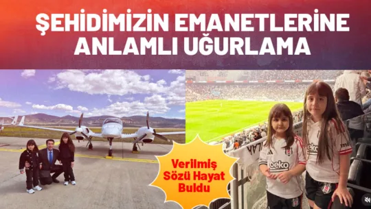 Isparta Süleyman Demirel Havalimanı Müdürü Ahmet Karagöz, şehit Onur Çapan’ın