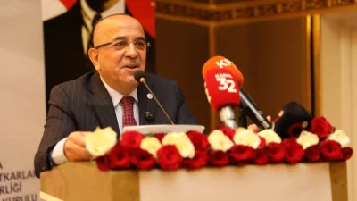 Isparta Esnaf ev Sanatkarlar Odaları Birliği’nin genel kurulunda tüm oda