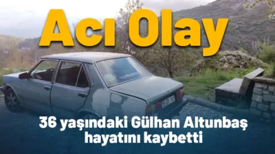 Isparta’da gece saatlerinde meydana gelen olayda 36 yaşındaki bir kadın